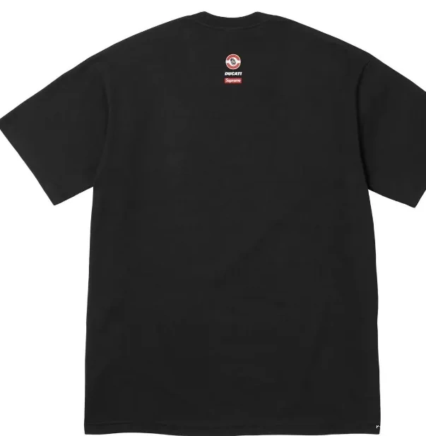 black XL sleeved short SS24 M S white and L 0601